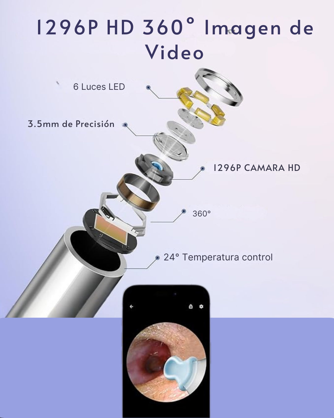 Limpiador Oidos Premium