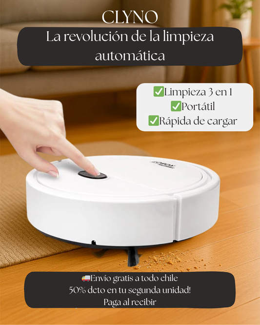 CLYNO - ASPIRADORA ROBOT INTELIGENTE