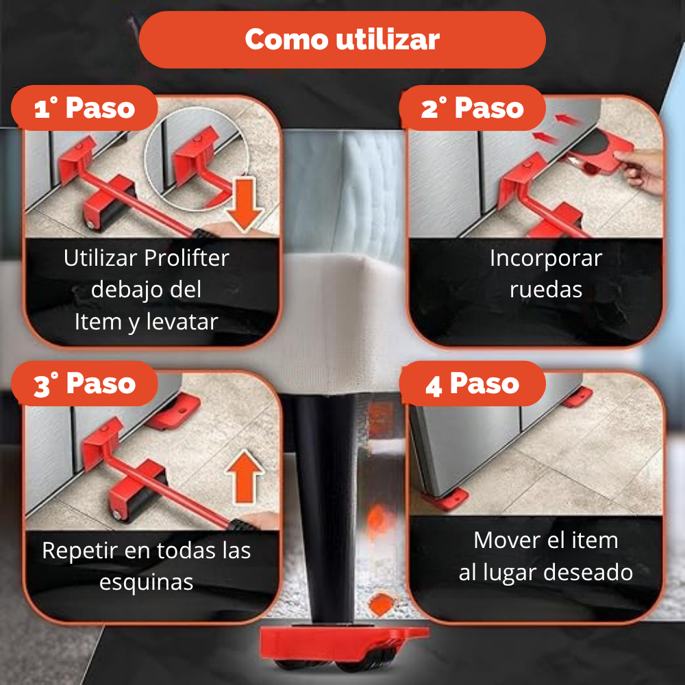 Prolifter - Levanta tus muebles sin esfuerzo